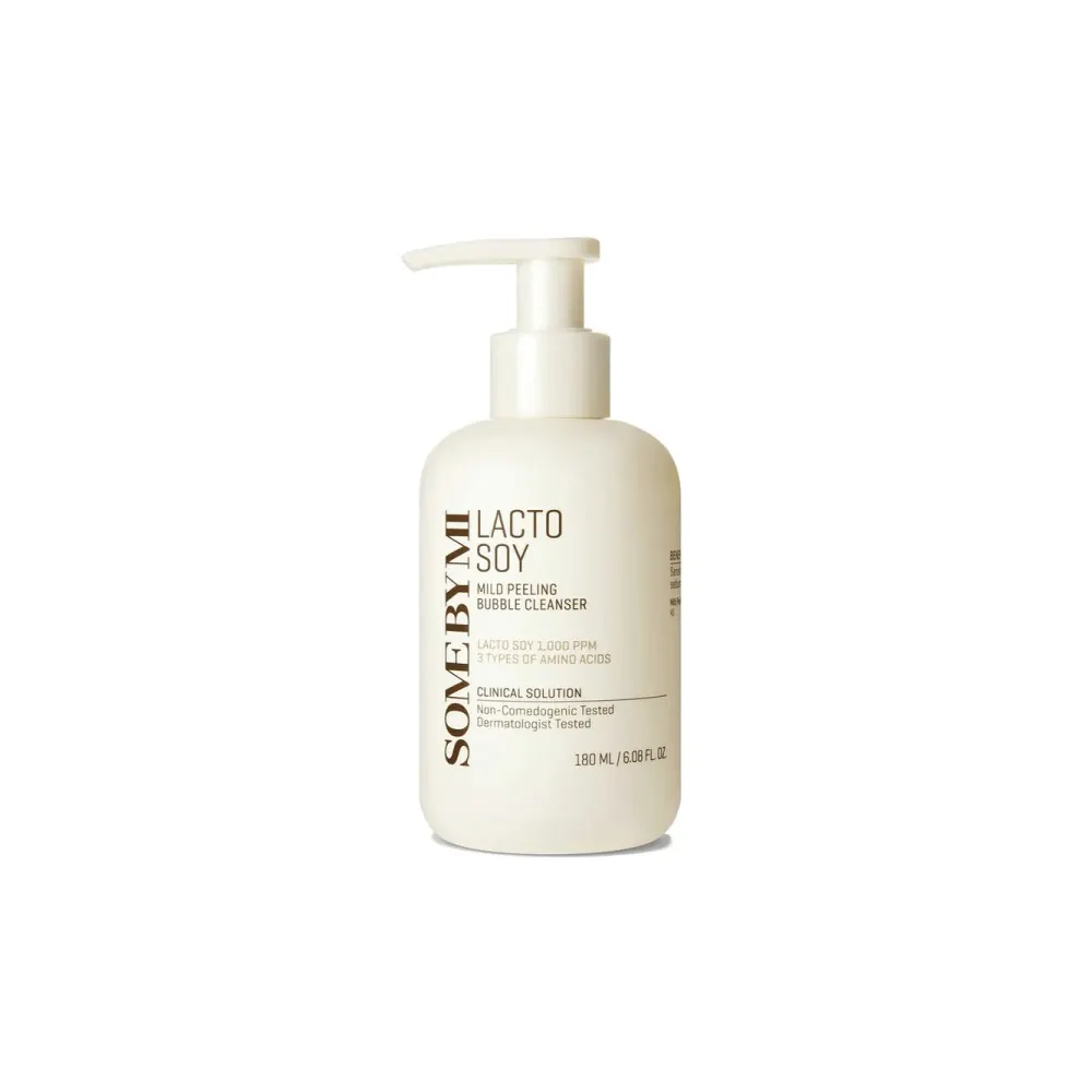 SOMEBYMI LACTO SOY MILD PEELING BUBBLE CLEANSER 180ML