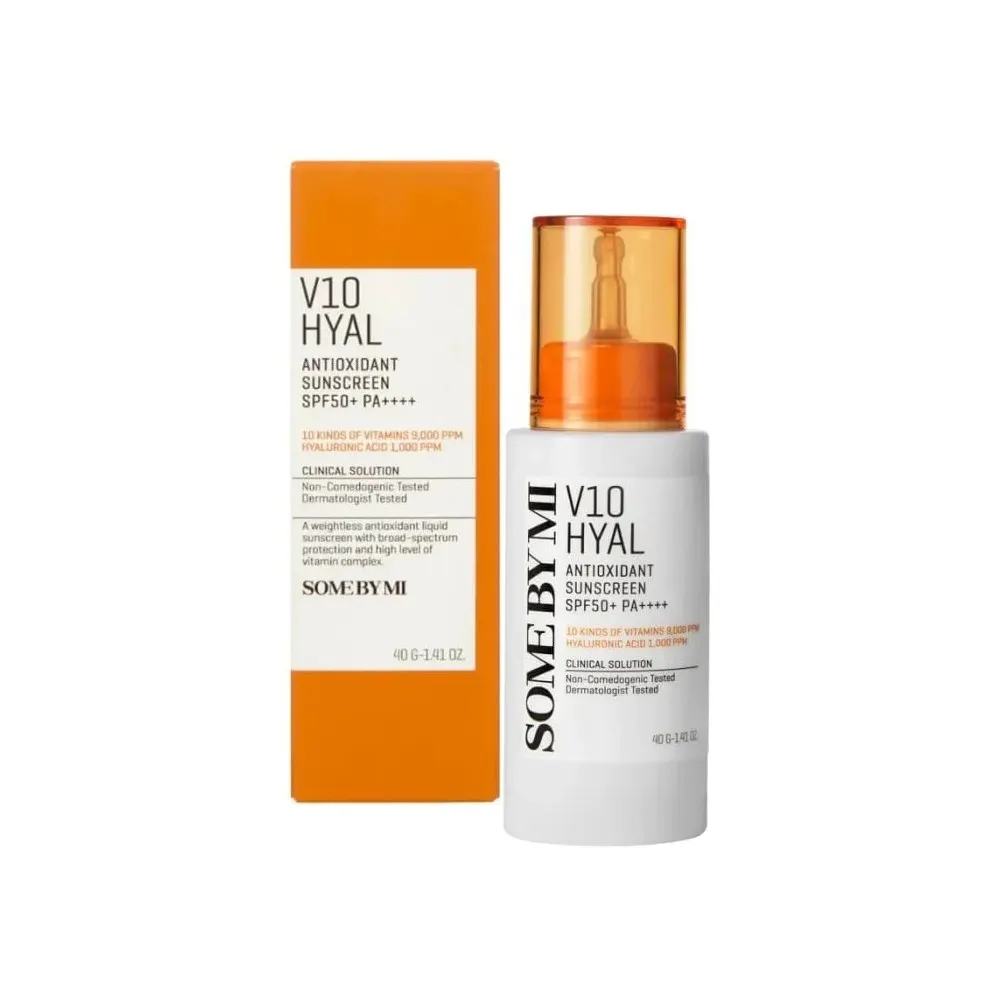 Some By Mi V10 Hyal Antioxidant واقي شمس SPF 50+ 40 غ