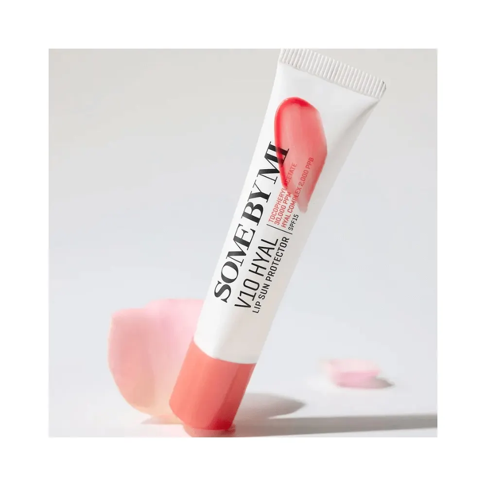 Some By Mi V10 Hyal Lip Sun Protector Rosy واقي شمس للشفاه SPF 15 7 مل