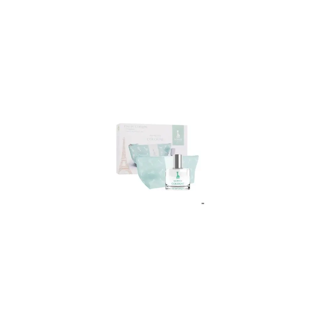 Sophie la Girafe Coffret Eau de Toilette Ma Petite Cologne 50ml + Trousse Offerte – Parfum naturel et tendre pour enfants