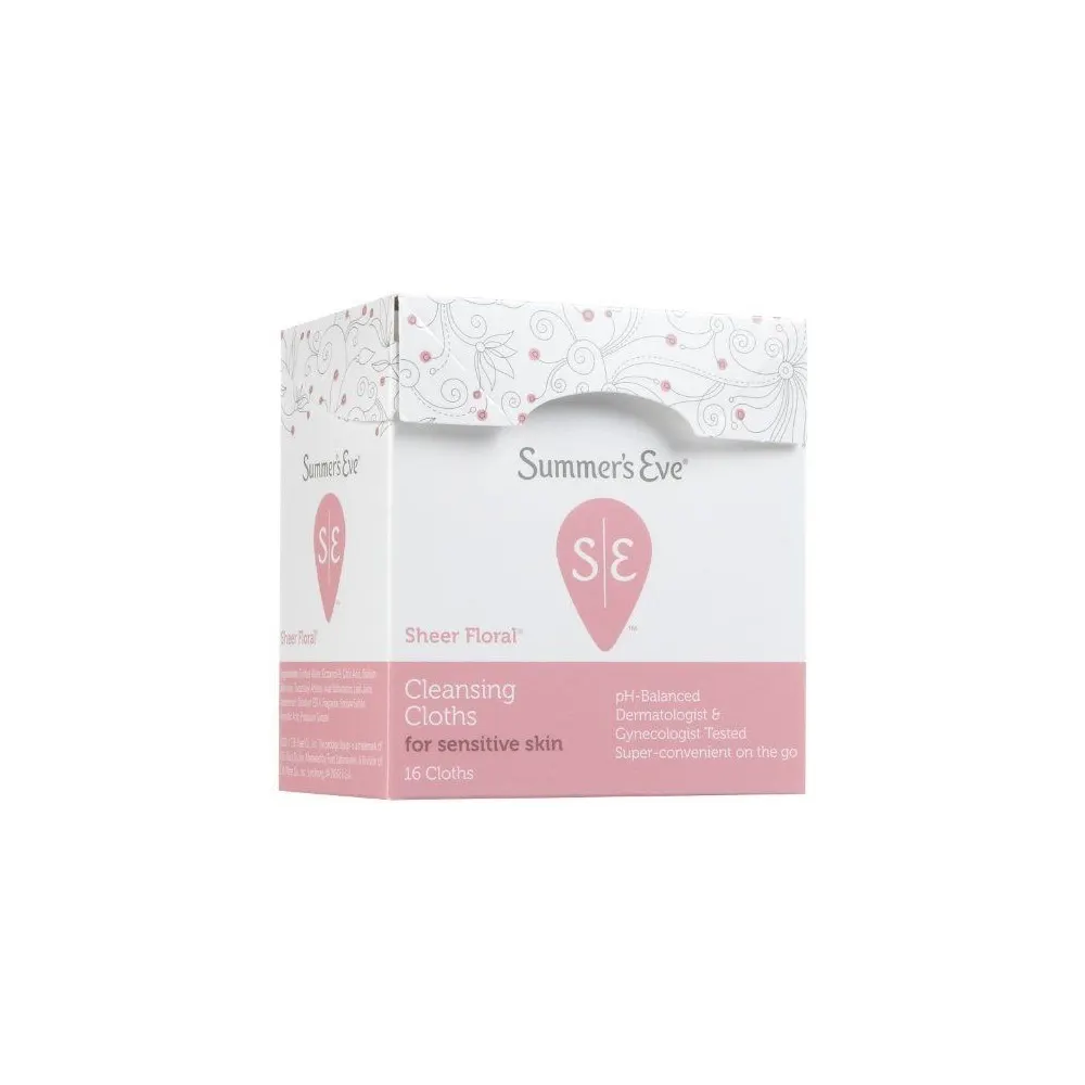 Summer's Eve Feminine Cleansing Cloths for Sensitive Skin 16