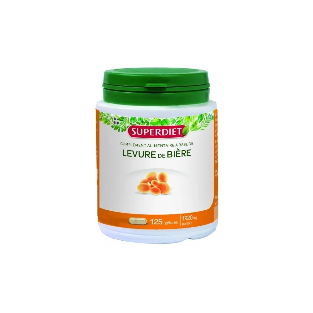 Superdiet Levure De Bière 125 Gélules