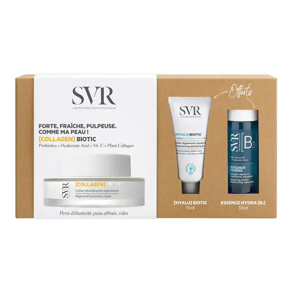 SVR Coffret Collagen Biotic + Hyalu Biotic 15 مل + Essence Hydra B3 30 مل عرض