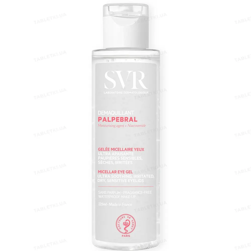 SVR Palpébral Démaquillant yeux 125 ml