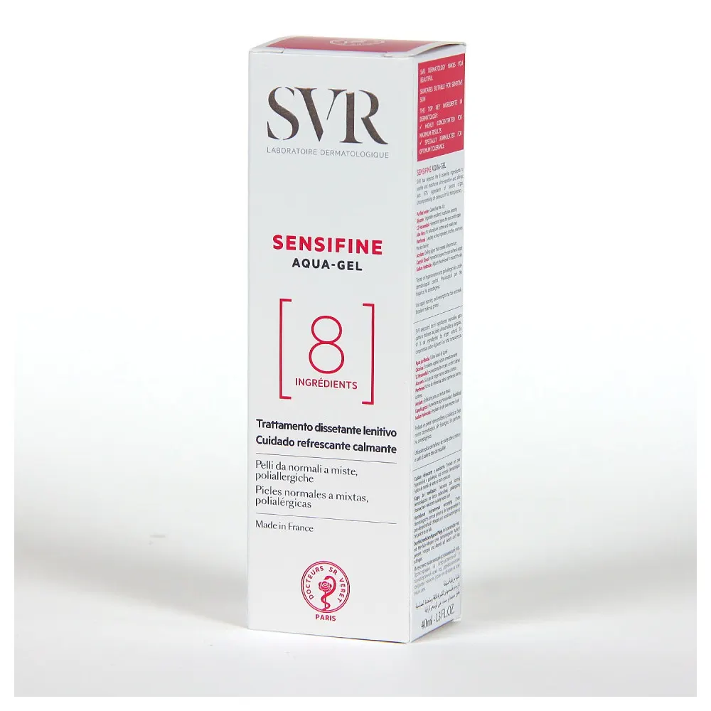 SVR Sensifine Aqua-Gel Soin Rafraîchissant Apaisant 40 ml