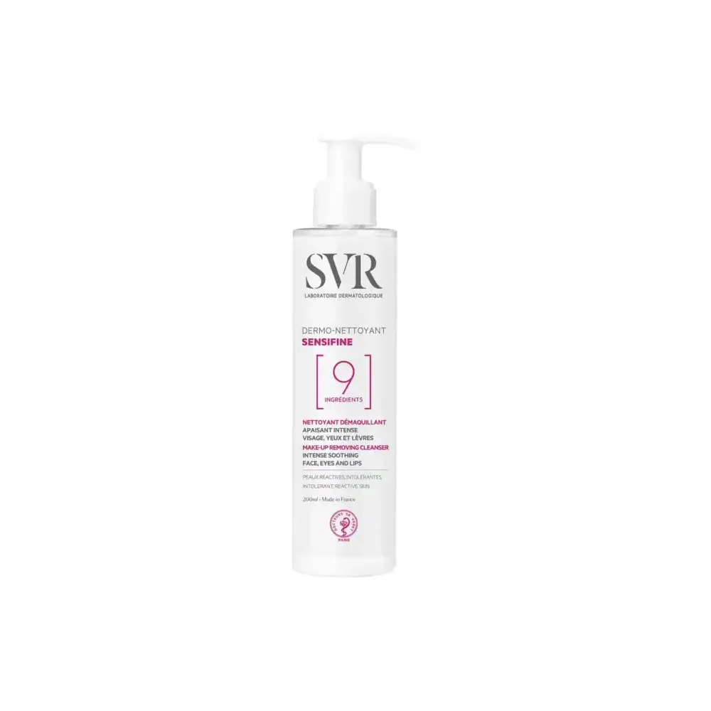SVR Sensifine Dermo-Nettoyant منظف 200 مل + Sensifine AR كريم 40 مل