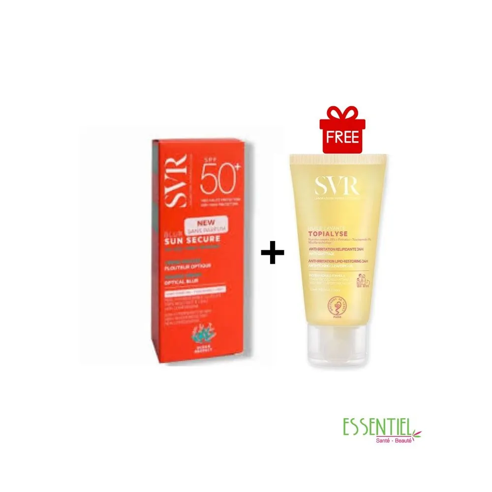 SVR Sebiaclear Crème SPF 50+ 40 ml + SVR Sebiaclear Gel moussant 55 ml