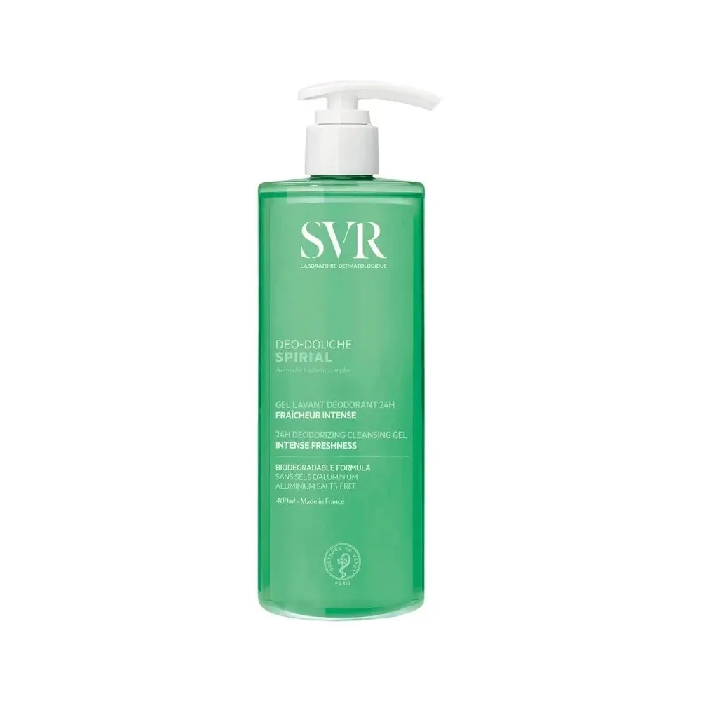 SVR SPIRIAL DEO DOUCHE 400 ML + ÉCO-RECHARGE 400 ML