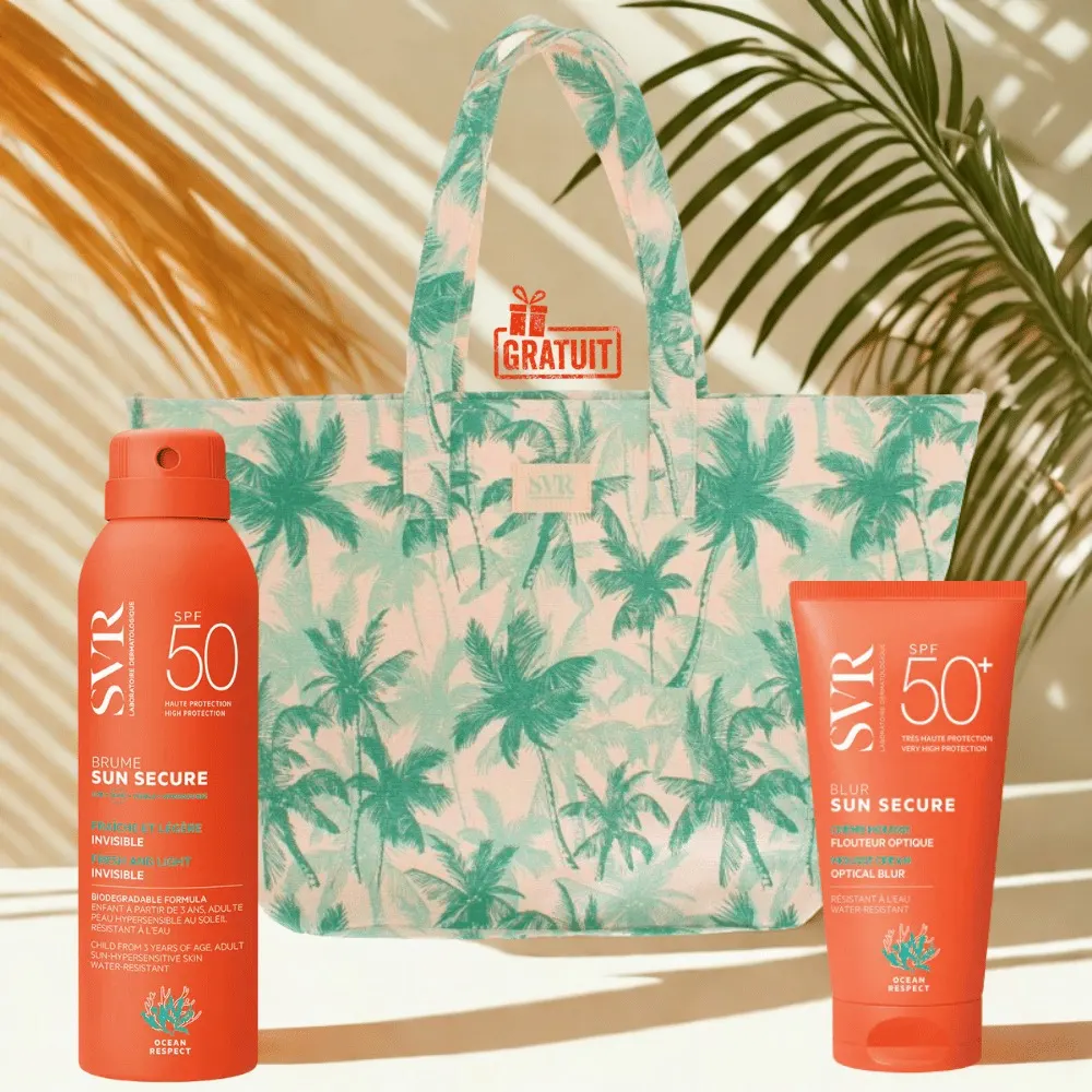 SVR Sun Secure Blur SPF50+ 50 مل = حقيبة هدية