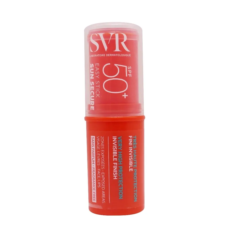 SVR SUN SECURE EASY STICK INVISIBLE FINISH SPF50+ 10G