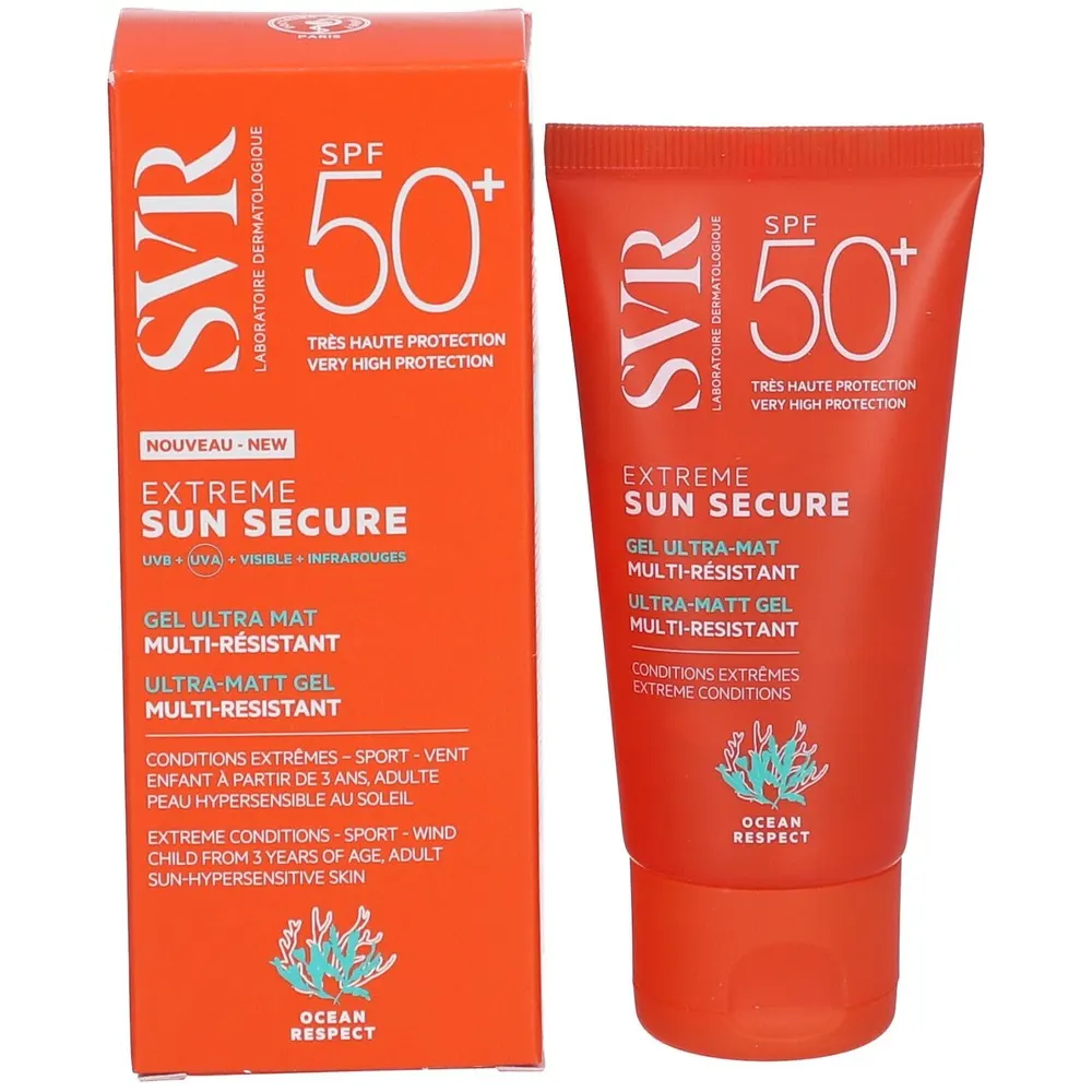 SVR Sun Secure Extrême SPF50+ 50ml = Sac Offert