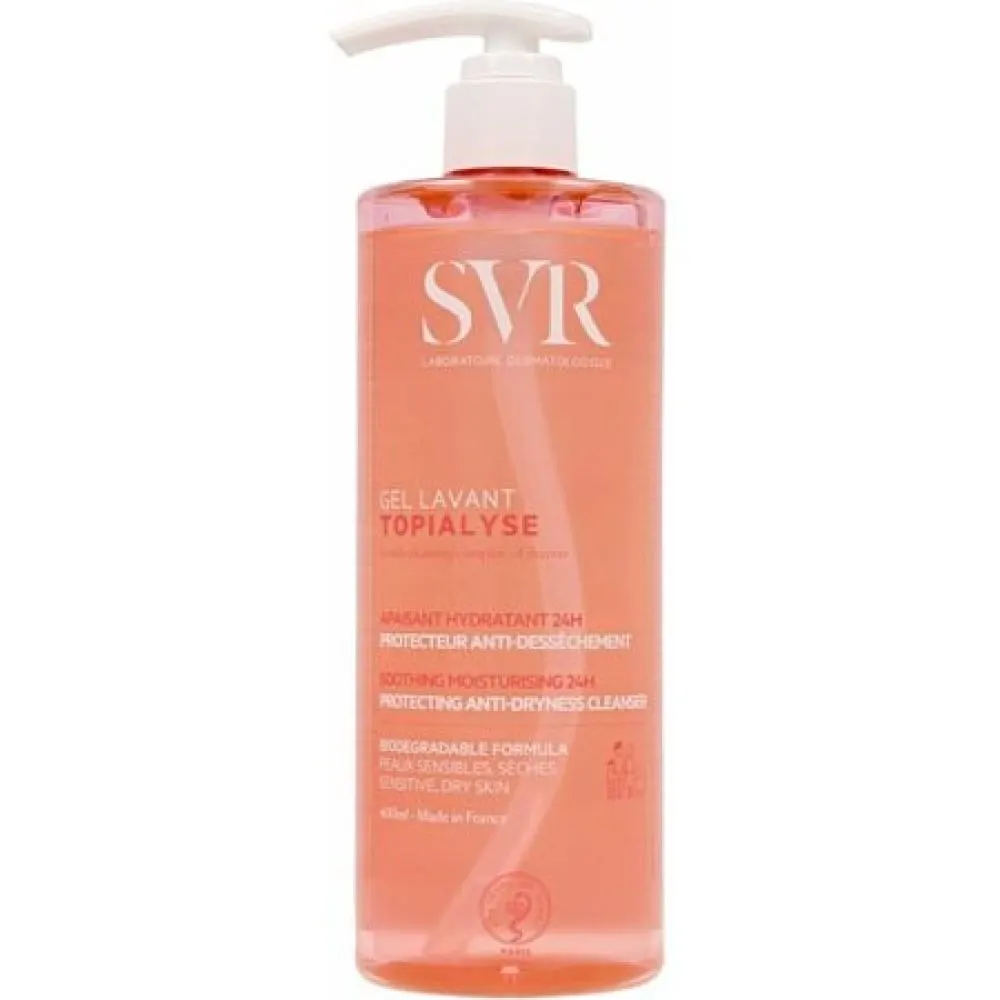 SVR Topialyse جل غسول 400 مل + عبوة إعادة التعبئة 1 مل