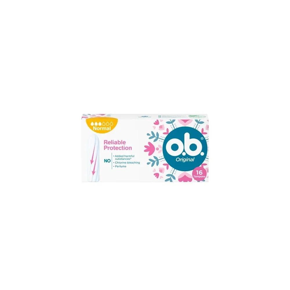Tampons ob Original Normal 16 قطعة