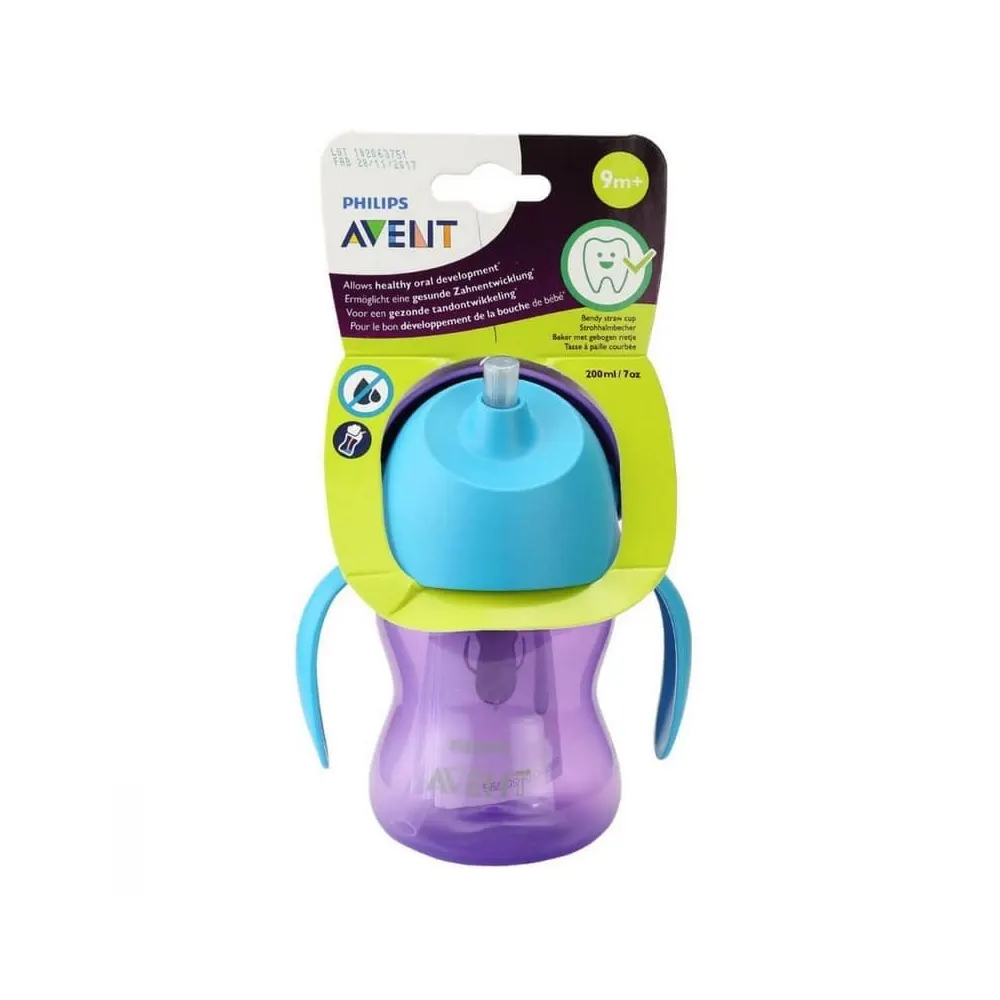 Tasse à paille 200 ml / 7 oz 9 mois+ - SCF796/02