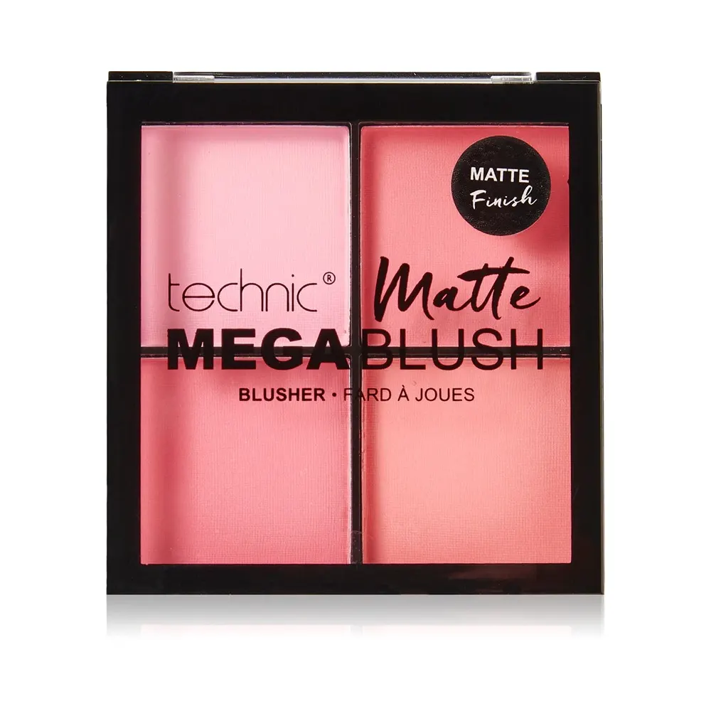 Technic Cosmetics Blush Palette باليت أحمر الخدود Matte Mega Blush
