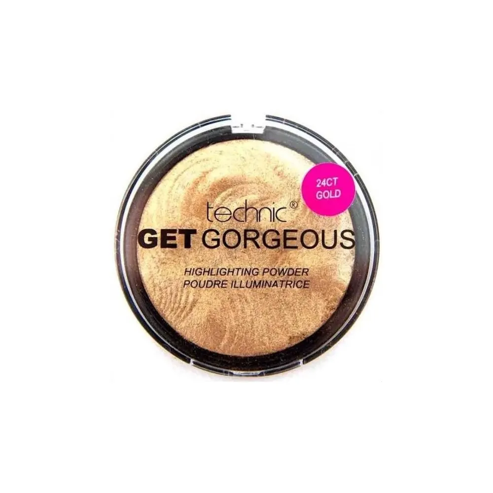 TECHNIC GET GORGEOUS HIGHLIGHTING POWDER - 24CT GOLD