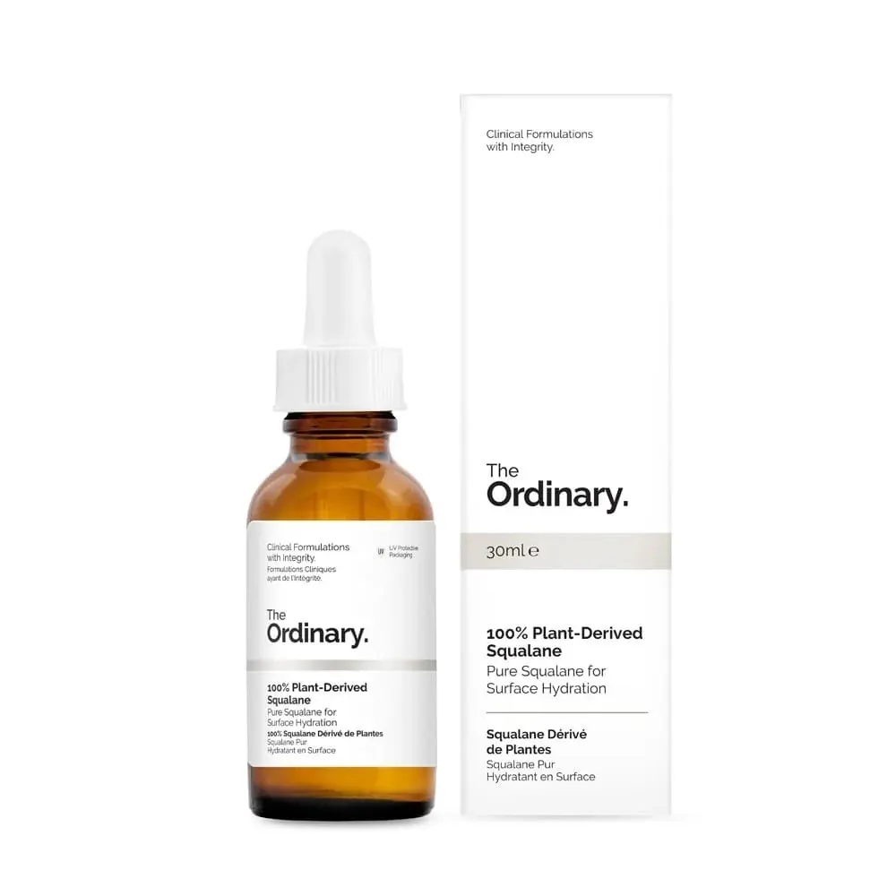 The Ordinary زيت السكوالان النباتي 100% للوجه والشعر 30 مل