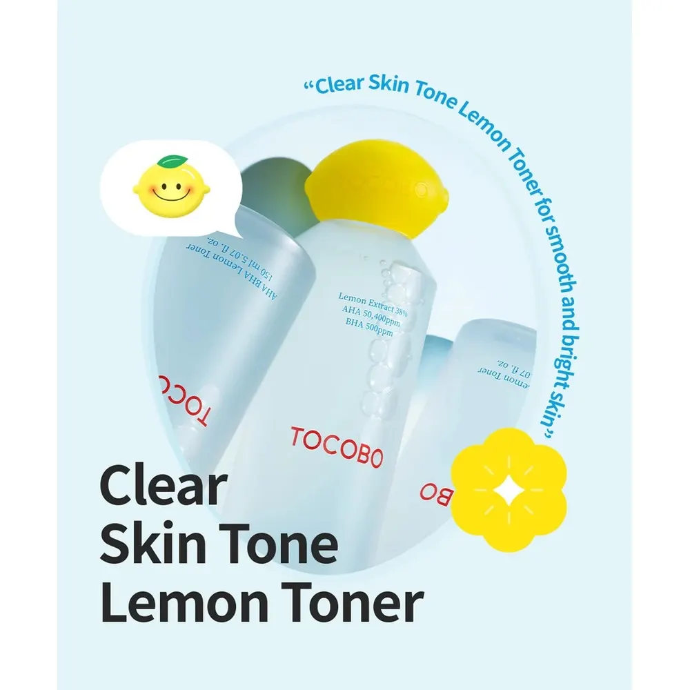 Tocobo AHA BHA Lemon لوشن مقشر