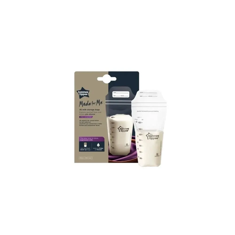 Tommee Tippee - 36 sachets conservation lait maternel