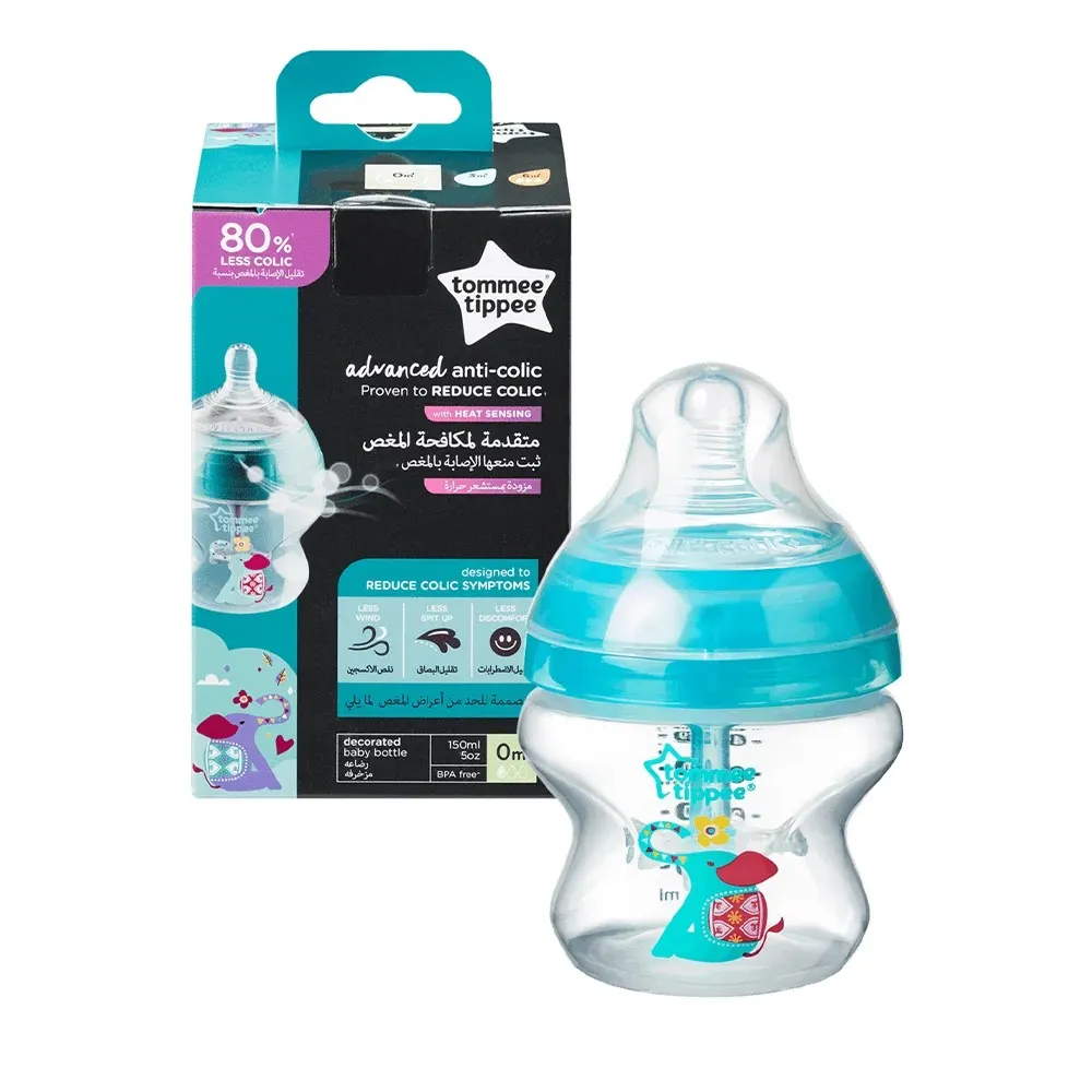 Tommee Tippee - رضاعة مضادة للمغص 150 مل بتدفق بطيء