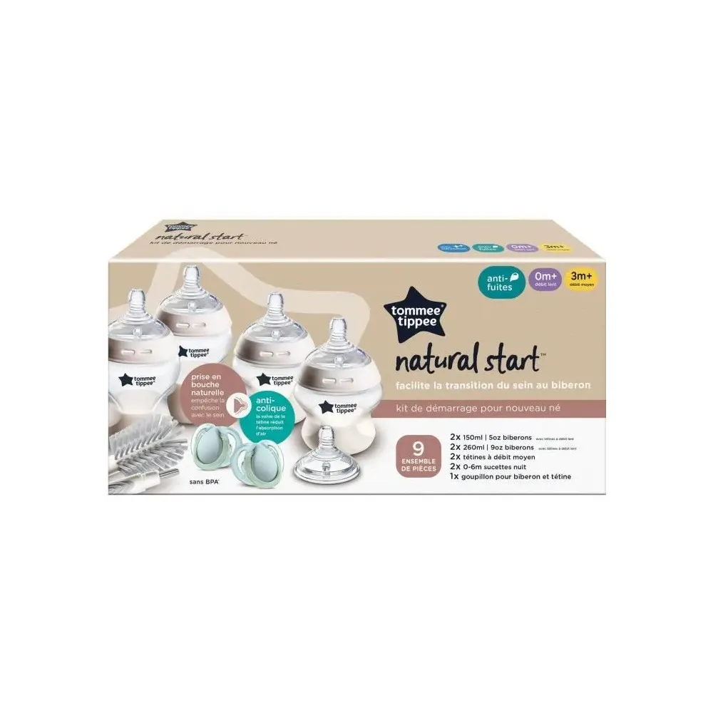 Tommee Tippee - رضاعة Natural Start 150 مل بتدفق بطيء