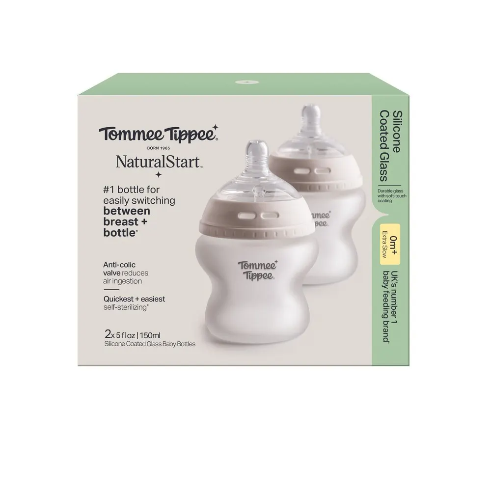 Tommee Tippee - رضاعة زجاجية Natural Start 150 مل
