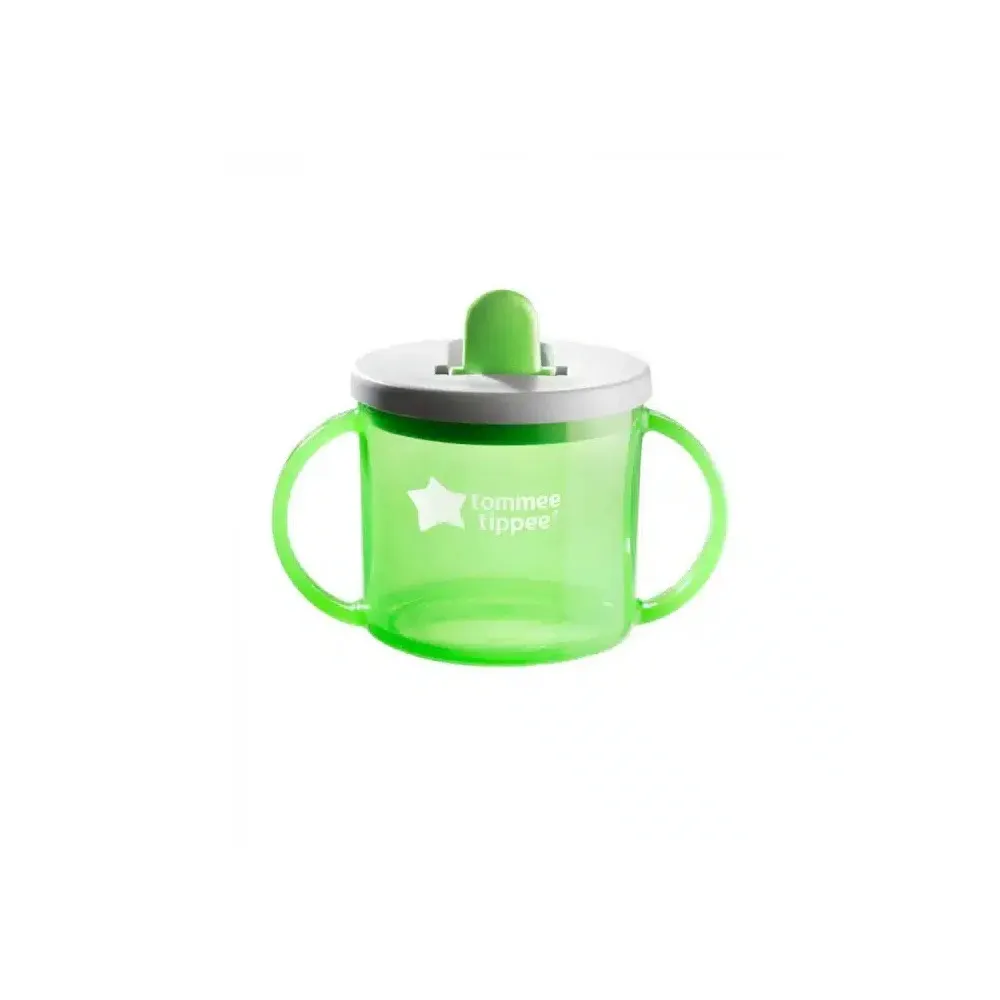 Tommee Tippee أول كأس بفوهة 4 أشهر+ 190 مل - أخضر