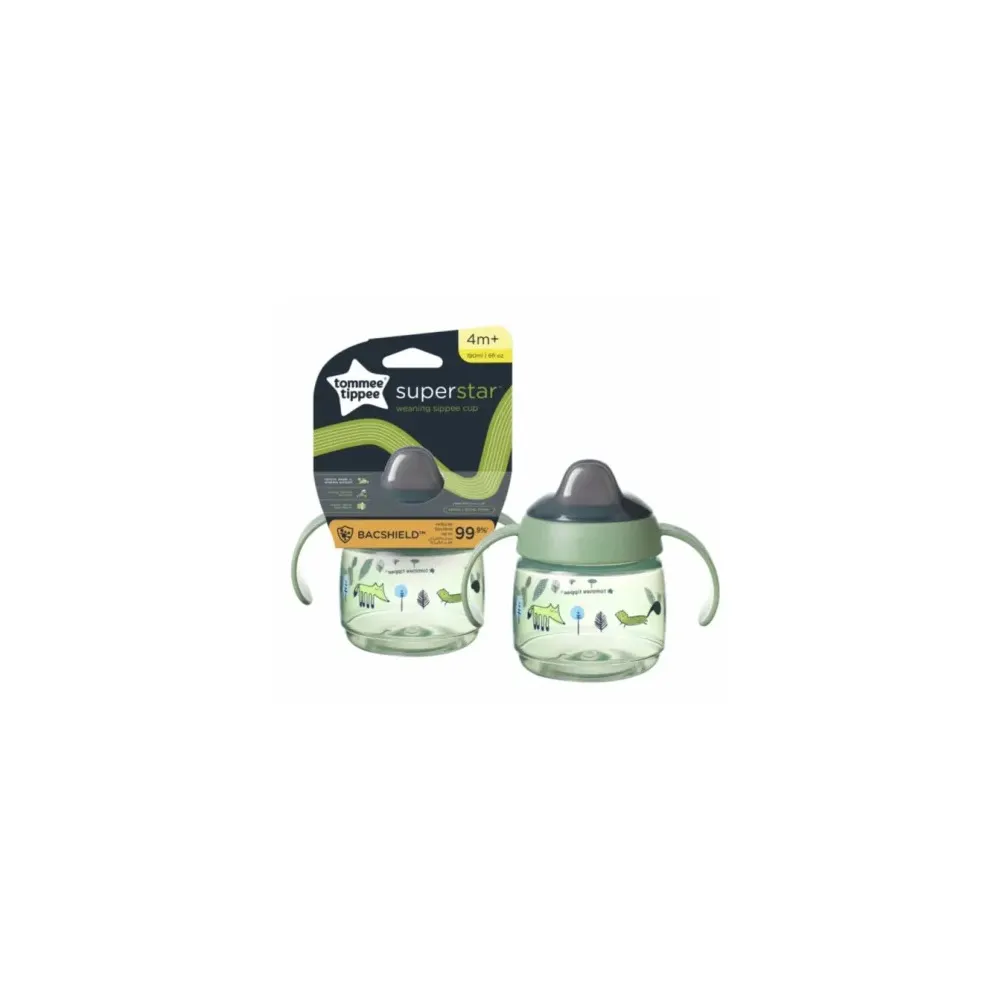 Tommee Tippee Tasse d’apprentissage +4m 190ml vert