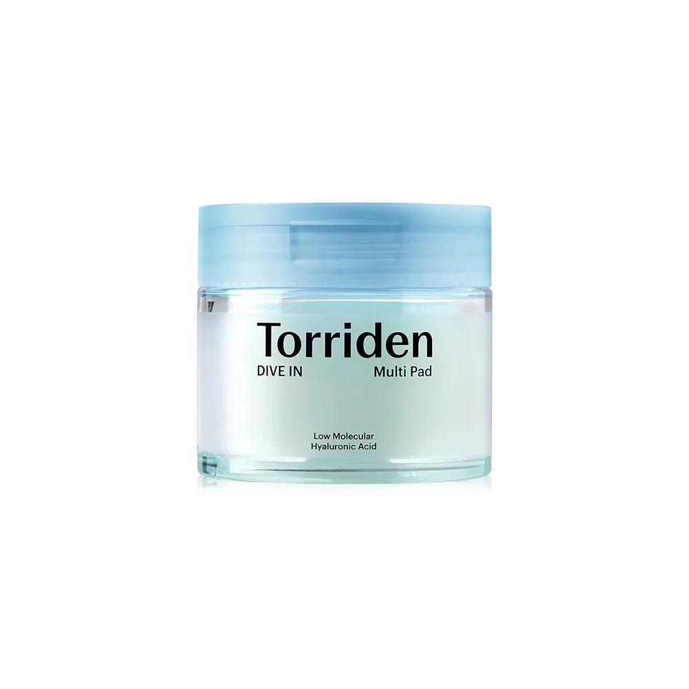 Torriden Dive-In Low Molecular Hyaluronic Acid Multi Pad 80 وسادة (160 مل)