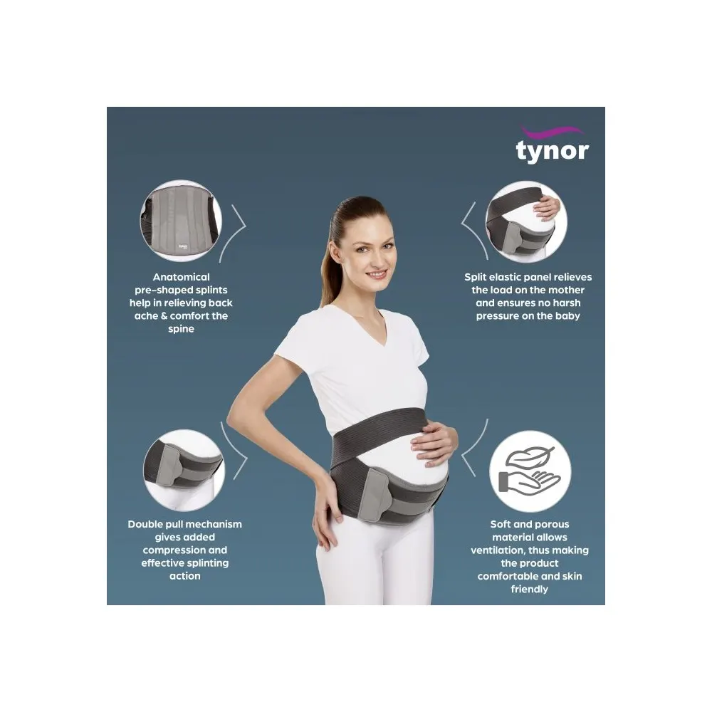 Tynor حزام دعم الظهر للحمل A20
