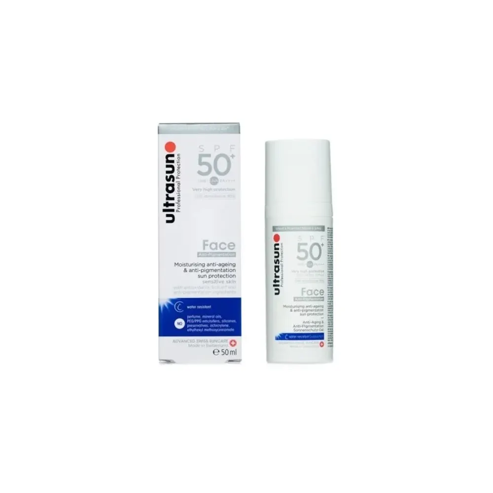 Ultrasun Face Anti-Pigmentation SPF50+ واقٍ ضد التصبغات