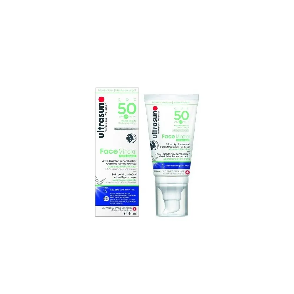 Ultrasun Face Mineral Ultra-Light SPF 50+ 40 مل