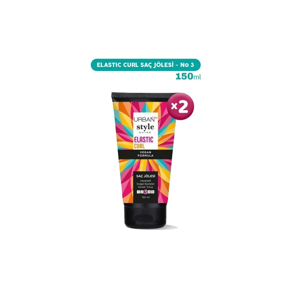 URBAN CARE STYLE GUIDE ELASTIC CURL GEL CHEVEUX 3 HOLD 150 ML