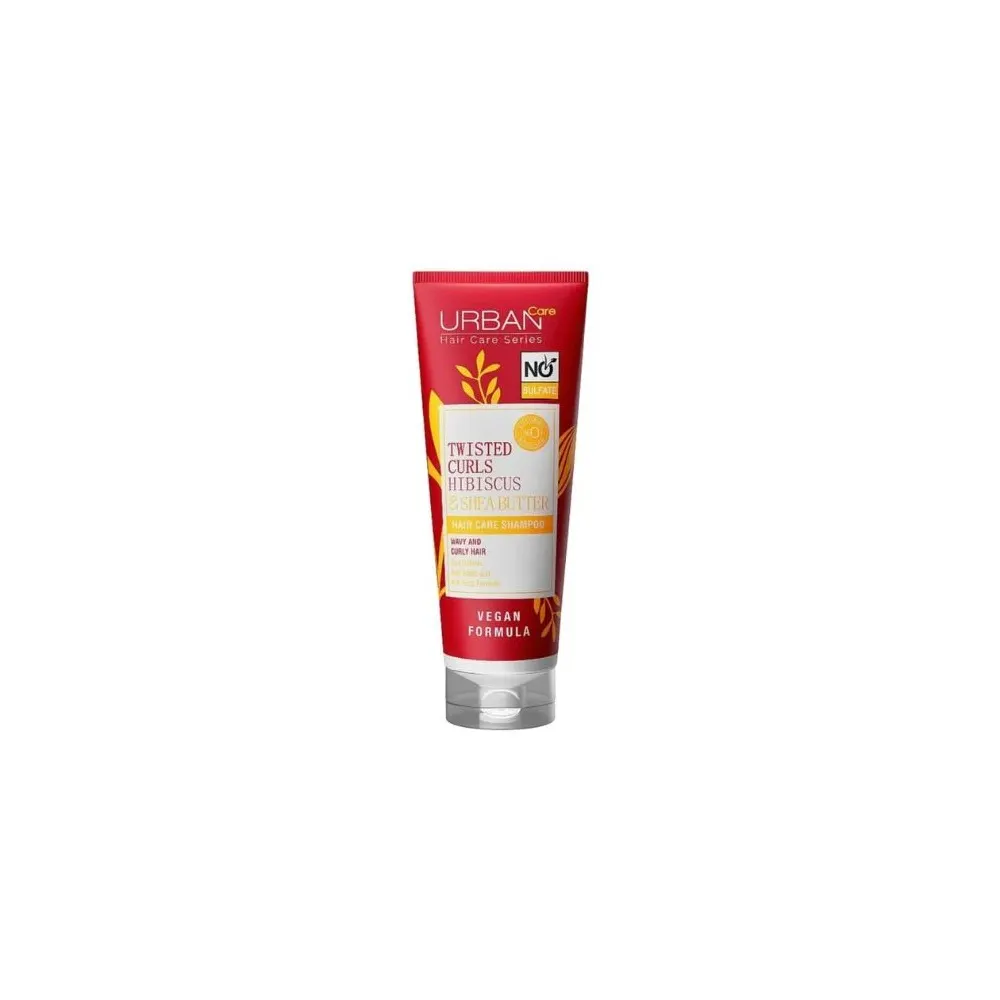 Urban Care Twisted Curls Hibiscus & Beurre de Karité Huile-en-Crème 175ml