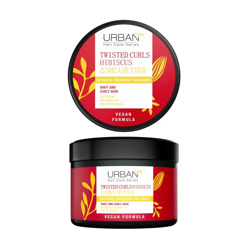 Urban Care Twisted Curls Hibiscus & Shea Butter ماسك عناية مكثف 230 مل