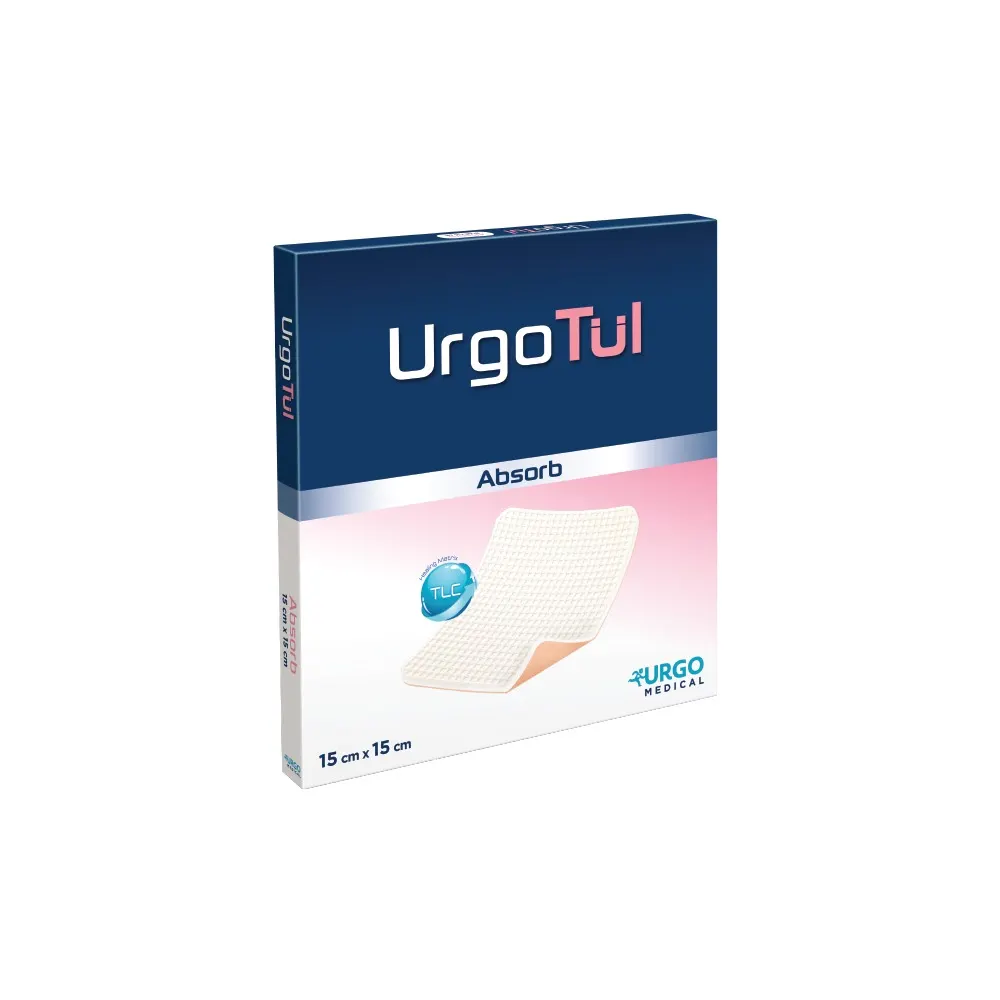 Urgo علاج فقاعات الجلد فائق التكتم للكعب المتوسط