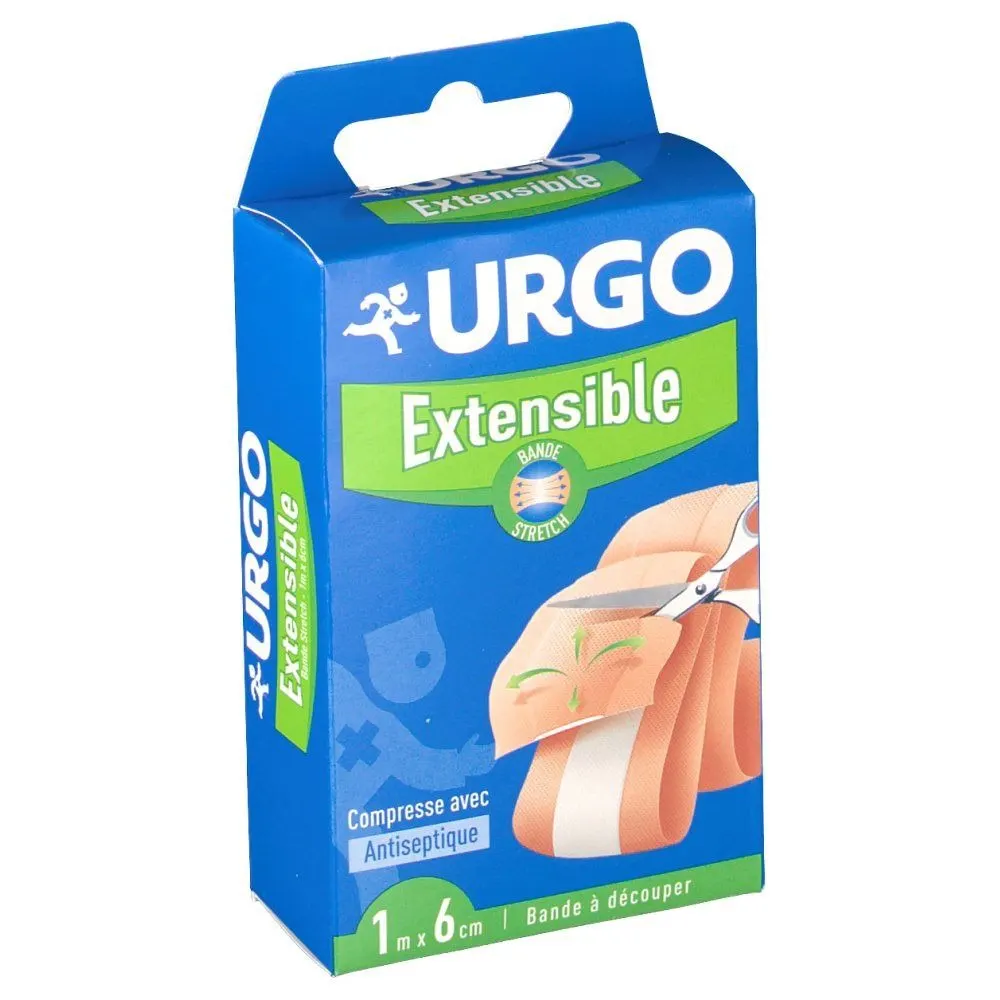 Urgo Aqua ضمادة واقية قابلة للتمدد 1 م × 6 سم