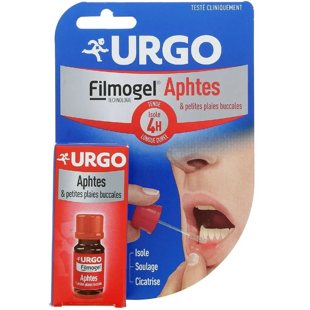 Urgo Filmogel Aphta لقروح الفم الصغيرة 6 مل