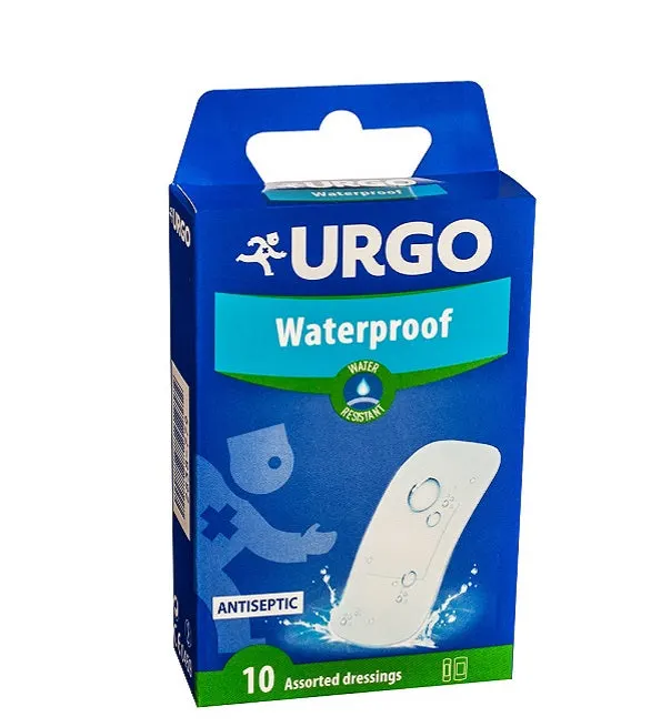 Urgo ضمادات مقاومة للماء متنوعة علبة 10