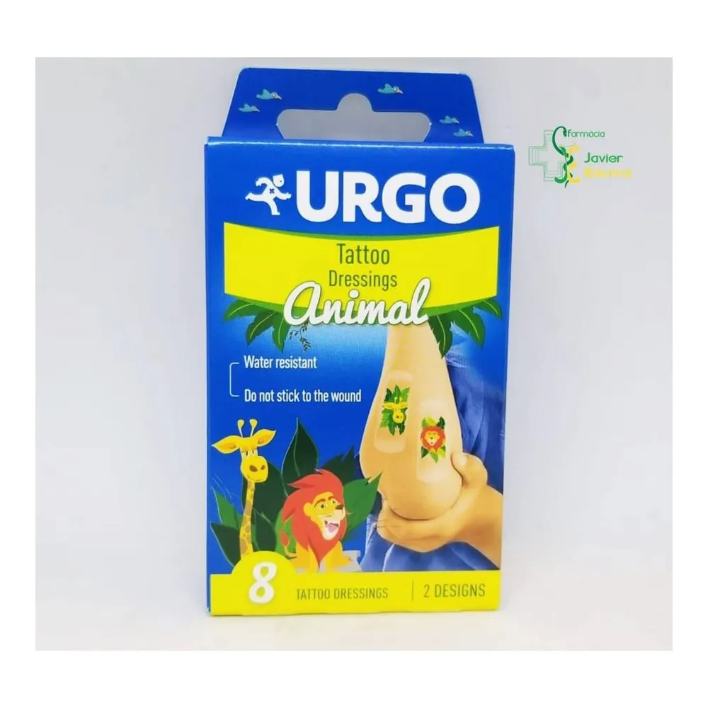 Urgo Tatto Dressings Animals 8 ضمادات