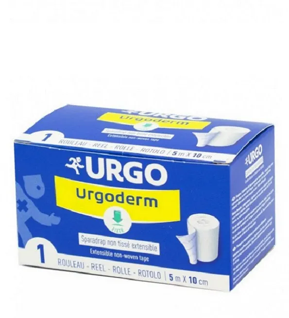 Urgoderm لاصق غير منسوج قابل للتمدد 5 م × 20 سم