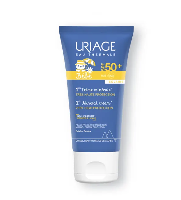 Uriage Bébé 1ère كريم معدني SPF50+ 50 مل
