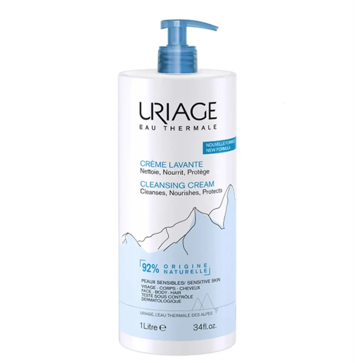 Uriage كريم غسول 1 لتر