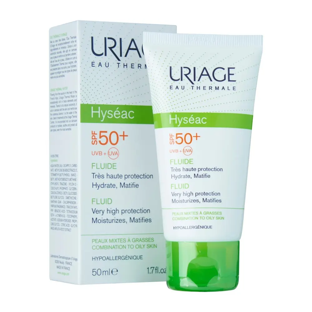 Uriage Hyséac Fluid SPF50 50 مل
