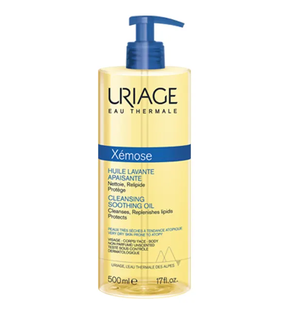 Uriage Xemose زيت غسول مهدئ 500 مل