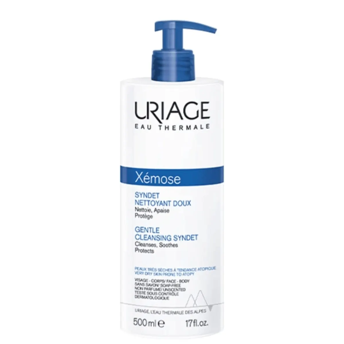 Uriage Xemose Syndet منظف لطيف 500 مل