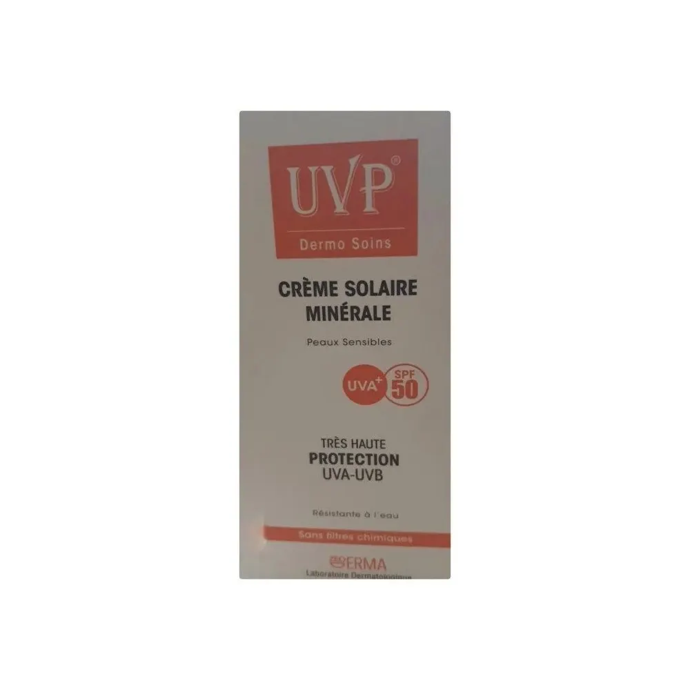 Uvp واقٍ شمسي معدني SPF50+ 50 مل