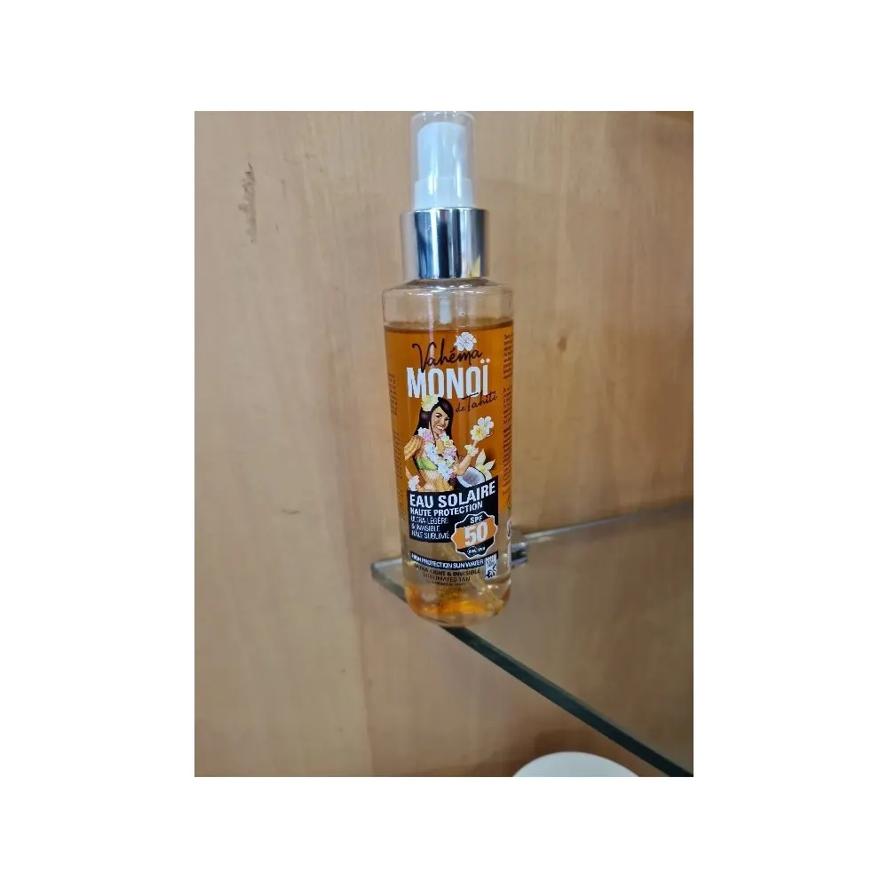 VAHEMA MANOI DE TAHITI EAU SOLAIRE SPF 50 ULTRA LEGERE 140 ML