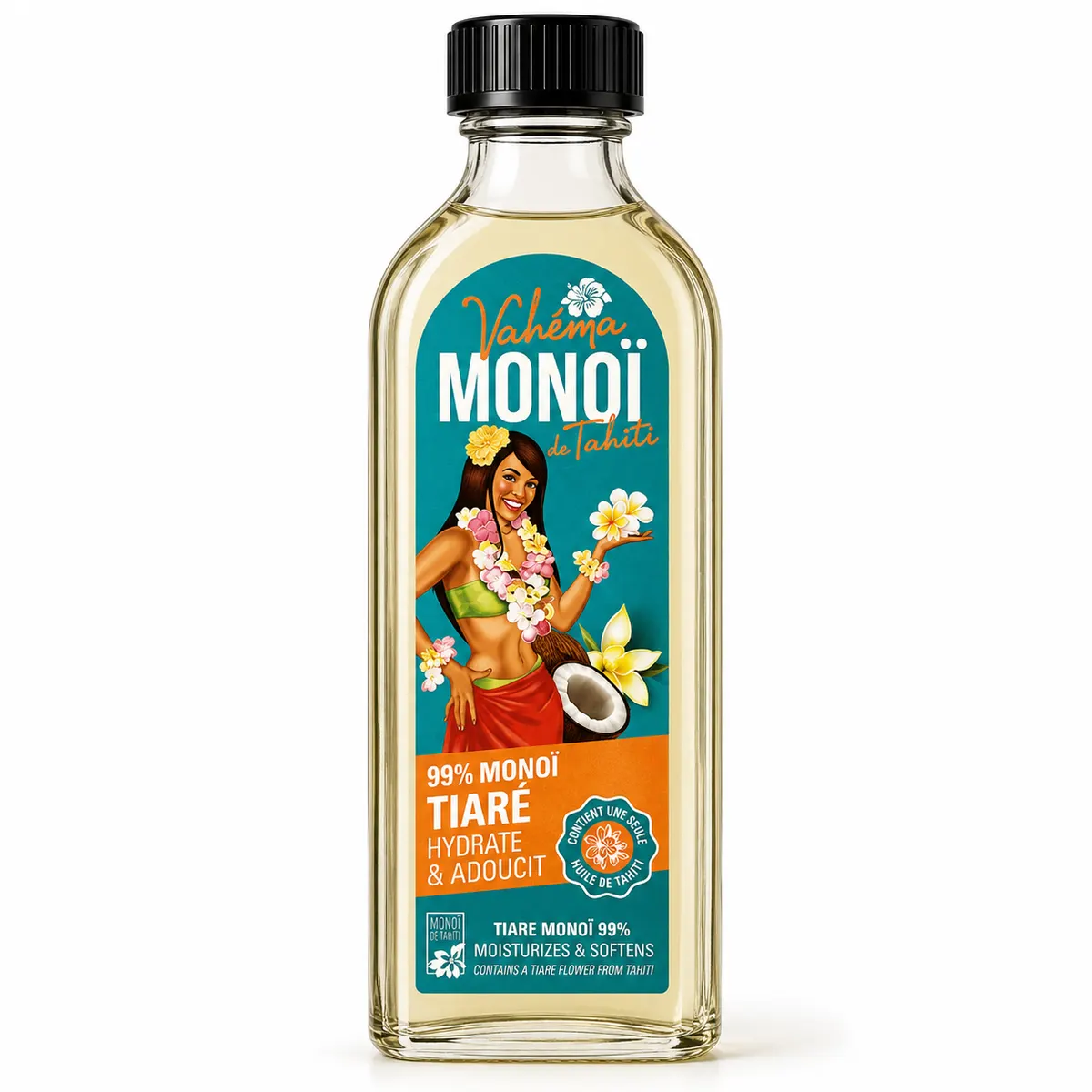 Vahema Monoi مرطب ومنعم للجسم Tiaré 100 مل
