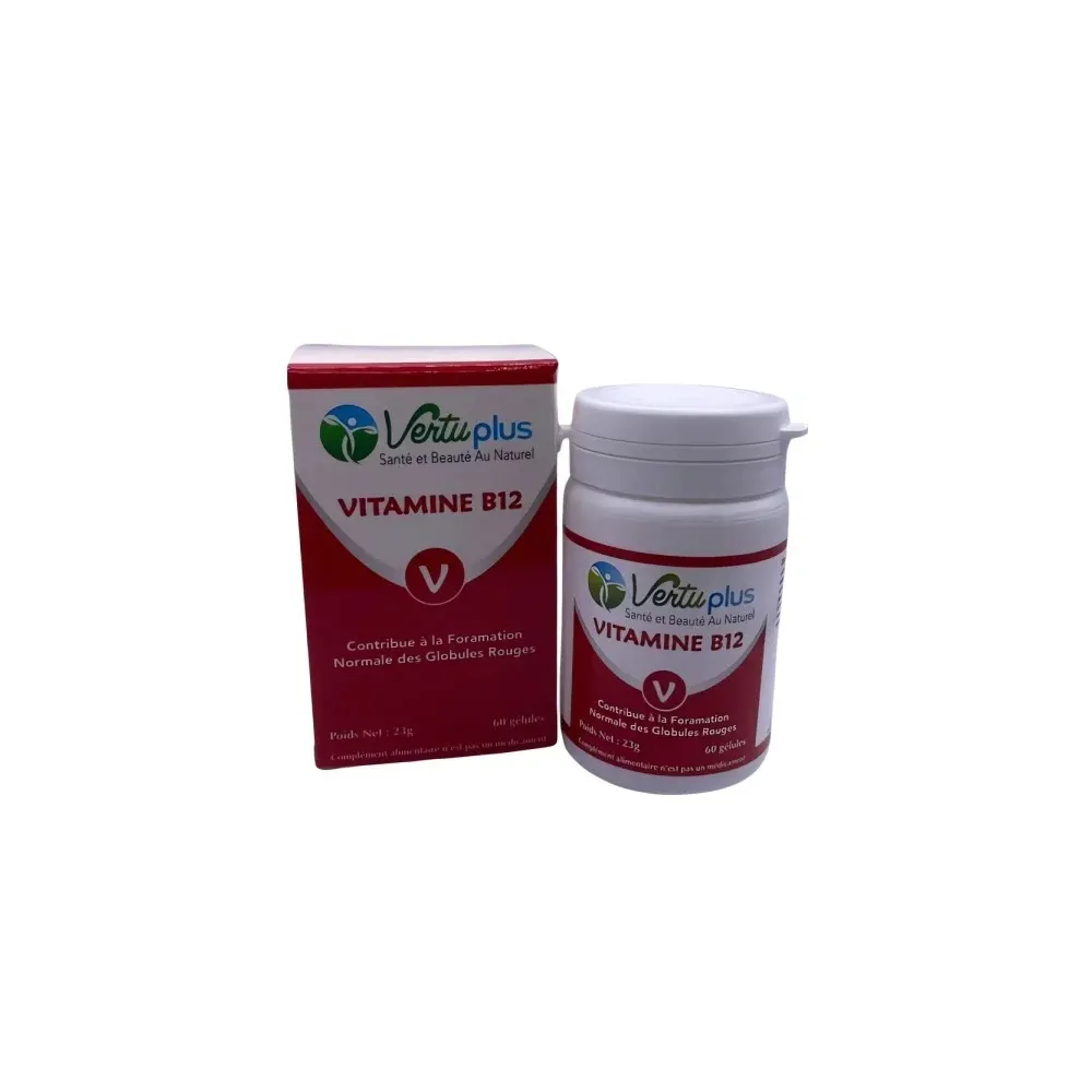 Vertu Plus Vitamine B12 60 Gélules